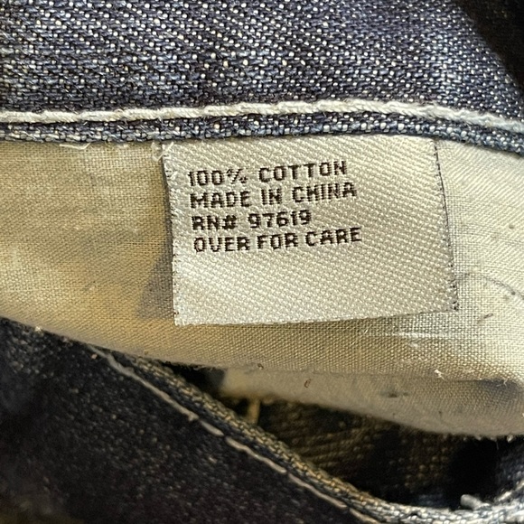 🌸 FUSAI mens distressed denim jeans perfect concert jeans 36 x 30 - Picture 12 of 15